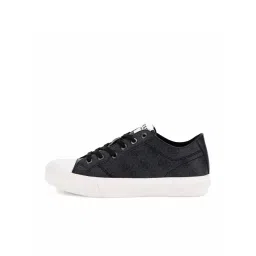Guess Men's ISTRIA LOW Black Casual Sneakers