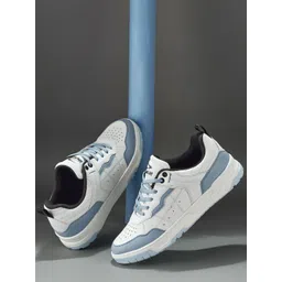 Duke Men Colourblocked Round Toe Lace Ups Sneakers