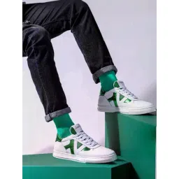 Saint G Men's Elliot Green Casual Sneakers