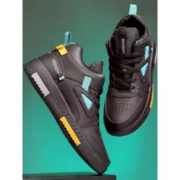 Asian Men's Black Casual Sneakers
