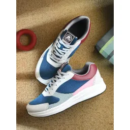 OFF LIMITS Men's FANTASTIC Teal, Light Grey & Pink Running Shoes