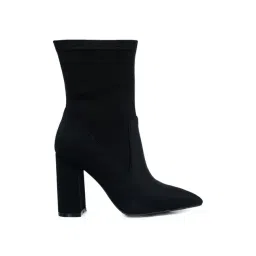 London Rag Women's Black Casual Booties