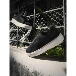 Jack & Jones Men's Jet Black Sneakers