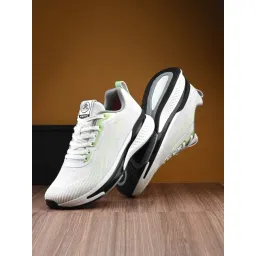 OFF LIMITS Men's Off-White & Green & Purple Running Shoes