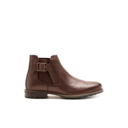 THOMAS CRICK Men's Teak Chelsea Boots