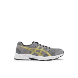 Asics Mens GEL-CONTEND 5B Clay Grey & Light Mustard Running Shoes