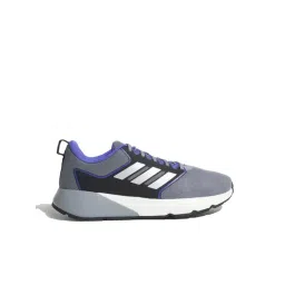 adidas Men's Dash-Run M Grey, White & Blue Running Shoes
