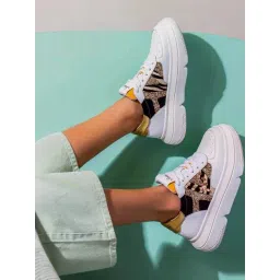 Saint G Women's Antea Yellow Sneakers