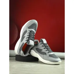 OFF LIMITS Men's ROGER Light Grey & Dark Grey Running Shoes