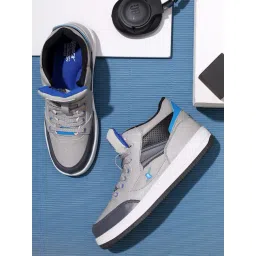 Sparx Men's Grey Sneakers