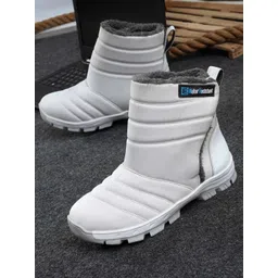 Eego Italy Men Snow Resistant Insulated Velcro Winter Boots