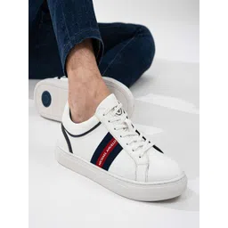 MICHAEL ANGELO Men Woven Design Sneakers