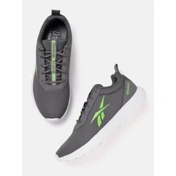 Reebok Men Woven Design Amaze Walker Walking Shoes with Brand Logo Detail