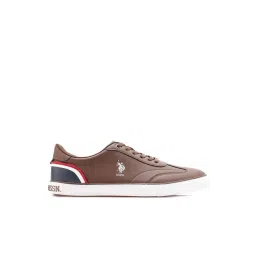 U.S. Polo Assn. Men's Brown Casual Sneakers