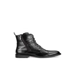 Teakwood Leathers Men's Black Derby Boots