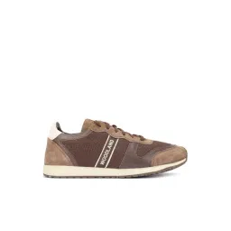Woodland Men's Brown Casual Sneakers