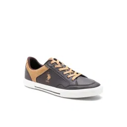 U.S. Polo Assn. Men's HAMPTON Brown Casual Sneakers