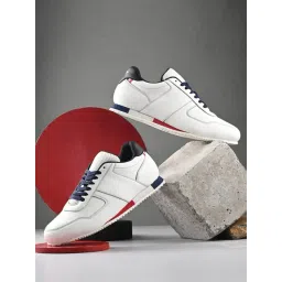 Hoversole Men's EVOKE White Casual Sneakers