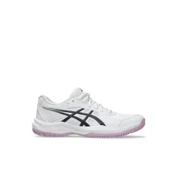 Asics Women's COURT SLIDE 4 White & Indigo Fog Tennis Shoes