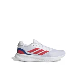 Adidas Men's RUNFALCON 5 White Running Shoes