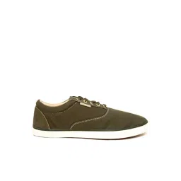 Woodland Men's Olive Casual Sneakers