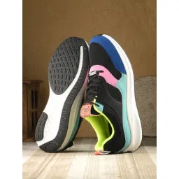 OFF LIMITS Men's STUSSY B&T Black, Blue & Cyclamen Pink Running Shoes