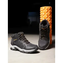 Weinbrenner by Bata Men's Black Ankle High Sneakers