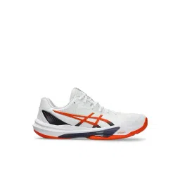 Asics Men's SKY ELITE FF 3 White Indoor Court Shoes