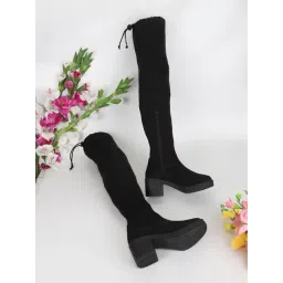 Truffle Collection Women's Black Casual Booties