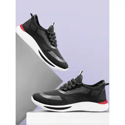 Free Kicks Men Multicoloured Mesh Marking Running Sports Shoes