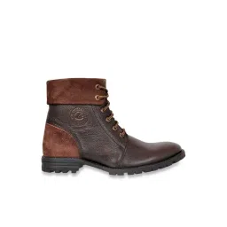 Allen cooper Men's Brown Casual Boots