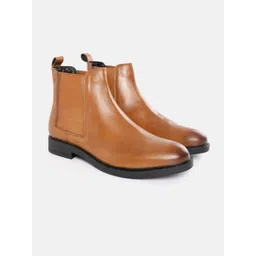 Kenneth Cole Men Leather Chelsea Boots