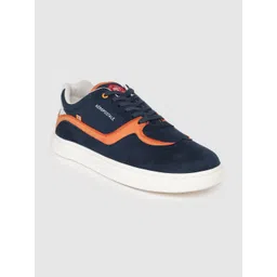 Aeropostale Men Perforated Detailing Colourblocked Sneakers