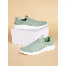 Forever Glam by Pantaloons Women's Sage Green Walking Shoes