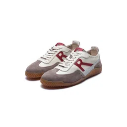 RARE RABBIT Men Colourblocked Leather Sneakers