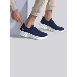 NEEMANS Men Round Toe Slip-On Sneakers