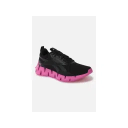 Reebok Womens Zig Dynamica Stripped Running Shoes Black