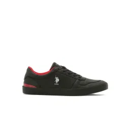 U.S. Polo Assn. Men's BRITT 2.0 Black Casual Sneakers
