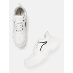 Mast & Harbour Women Textured Everyday Sneakers