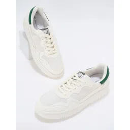 Forever Glam by Pantaloons Women Round Toe Lace-Ups Sneakers