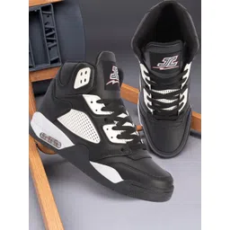 JUMPLITE Men Colourblocked Lace-Ups Sneakers