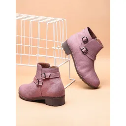 TRYME Women Knee Length Short Boots