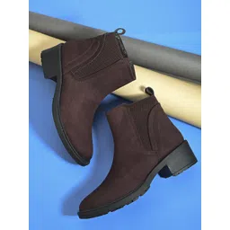 The Roadster Lifestyle Co Women Block Heeled Boots
