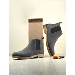 The Roadster Lifestyle Co Men Pointed Toe Chelsea Boots