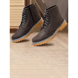 ARIWA Men Casual Block-Heeled Regular Boots