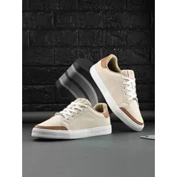 OFF LIMITS Men Colourblocked Round Toe Lace-Ups Sneakers
