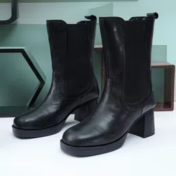 Knee hight Genuine Leather Party and Casual wear boots for Women Boots For Women Boots For Women