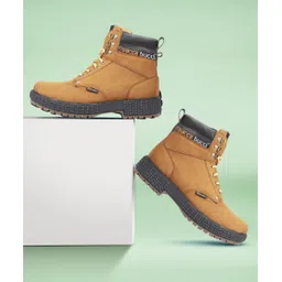 Moto Inspired SCOTT 4-Eye Combat Boots Boots For Men