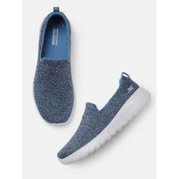 Skechers Women Checked Go Walk Joy Soothe Regular Walking Shoes