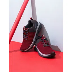 FURO by Red Chief Men Maroon Mesh Running Shoes